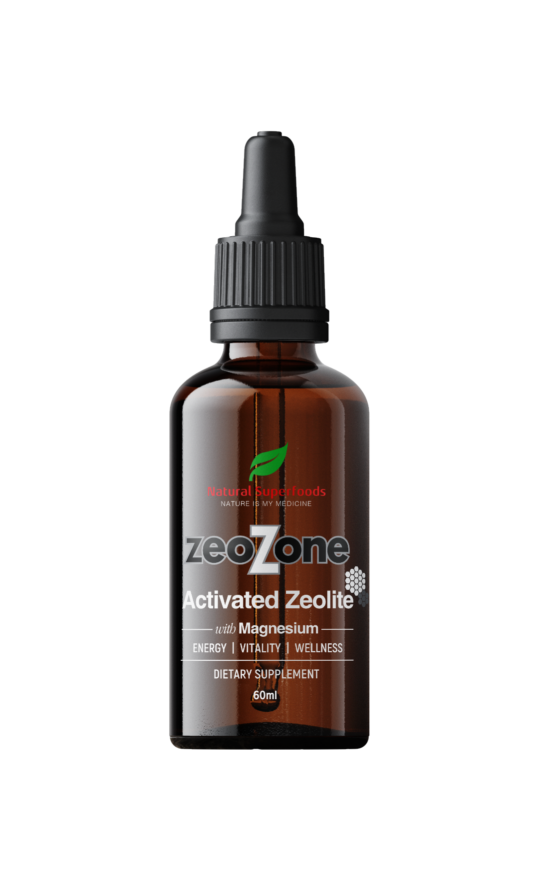 ZeoZone Activated Liquid Zeolite Supplement 60ml