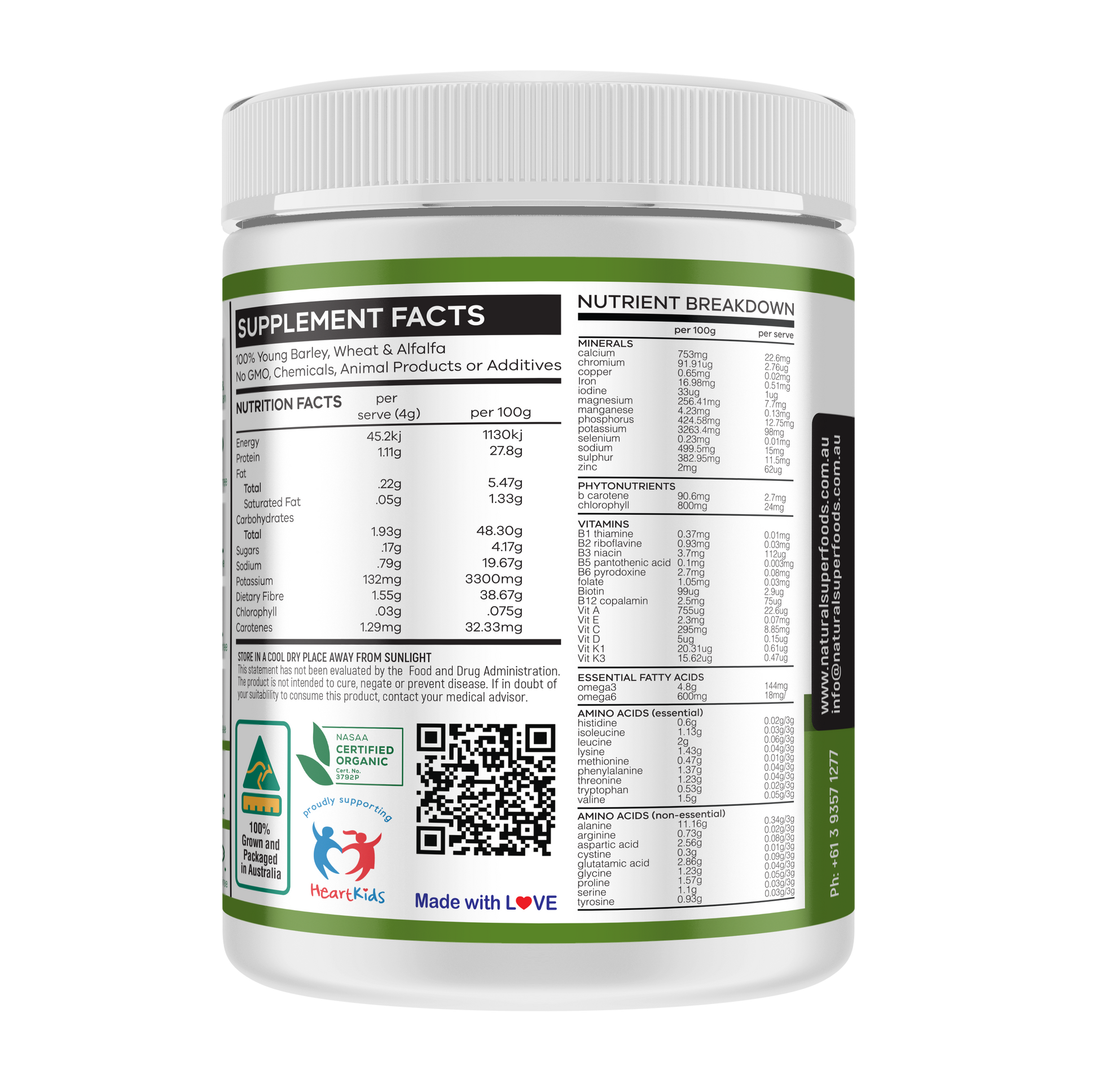 Alkaline Organic Supplement