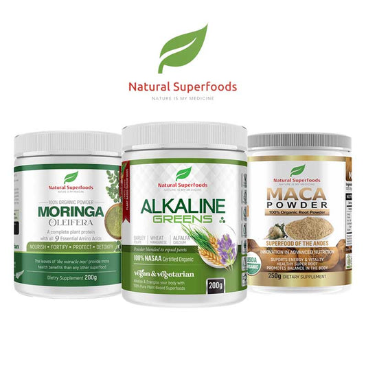 Natural Superfoods Trio Pack - Natural Superfoods